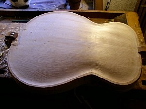 rough carved top